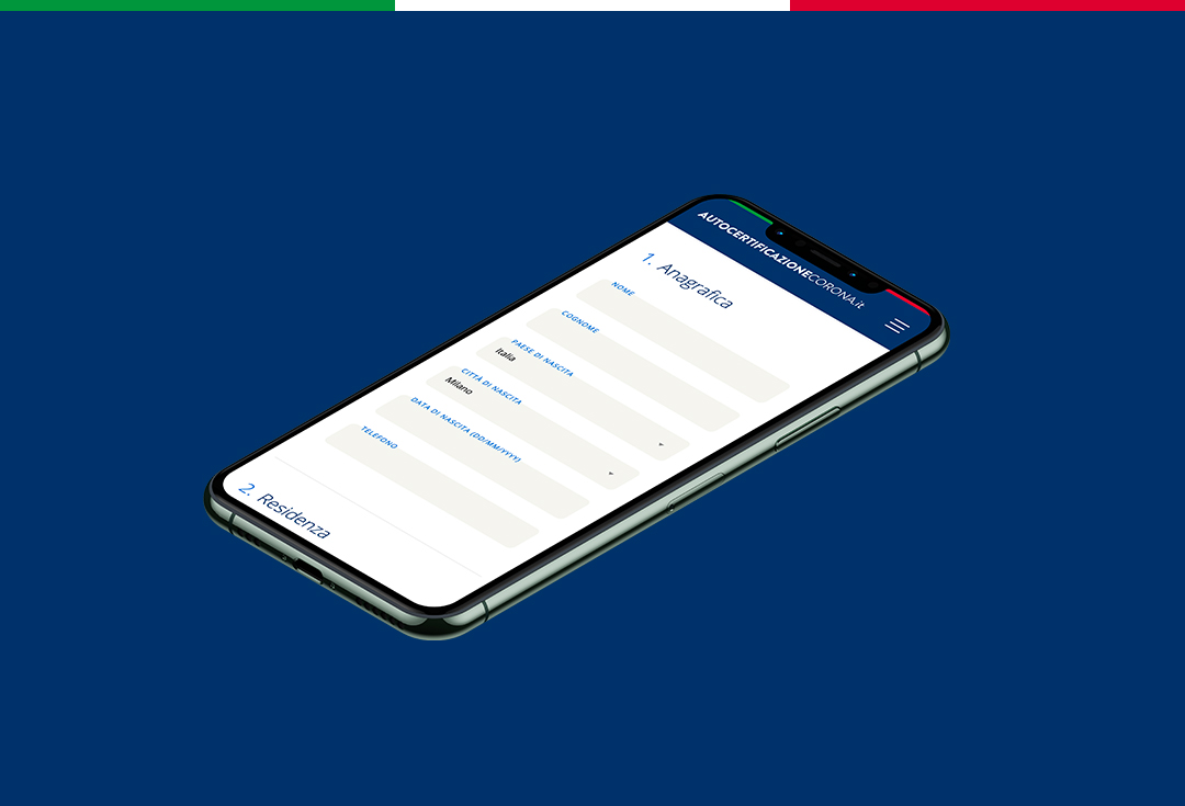 Autocertificazione Coronavirus